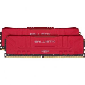 Crucial Ballistix DDR4-2666 32GB(2x 16GB)/ 2G x 64 CL16 Memory Kit (Red)