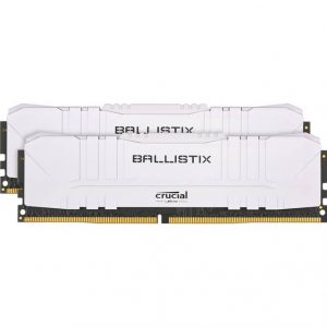 Crucial Ballistix DDR4-2666 32GB(2x 16GB)/ 2G x 64 CL16 Memory Kit (White)