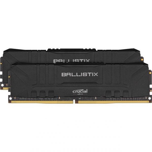 Crucial Ballistix DDR4-3600 16GB(2x8GB)/ 1Gx64 CL16 Desktop Gaming Memory Kit (Black)