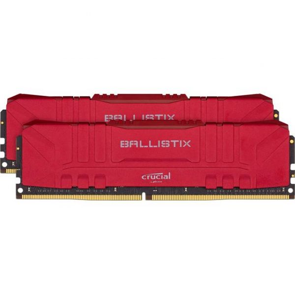 Crucial Ballistix DDR4-3600 16GB(2x8GB)/ 1Gx64 CL16 Desktop Gaming Memory Kit (Red)