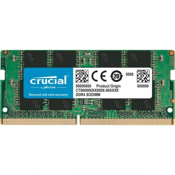 Crucial DDR4-2666 SODIMM 16GB/2Gx64 CL19 Notebook Memory