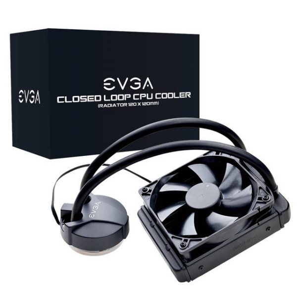 EVGA 400-HY-CL11-V1 120mm CL11 Liquid / Water CPU Cooler for LGA2066/ 2011/ 2011-v3/ 115X/ 1366