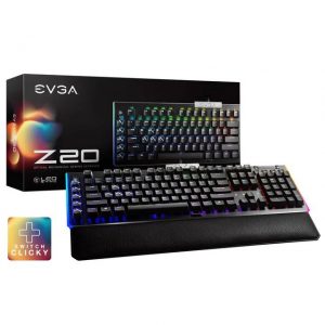 EVGA Z20 812-W1-20US-KR RGB Optical Mechanical Gaming Keyboard
