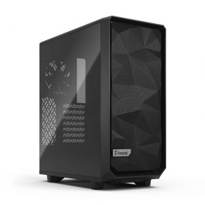 Fractal Design FD-C-MES2C-02 Meshify 2 Compact Dark Tempered Glass ATX Mid Tower Computer Case (Black)