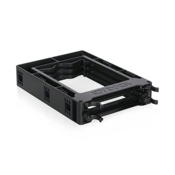 ICY DOCK EZ-FIT Trio MB610SP Triple 2.5 inch SSD / HDD Bracket for Internal 3.5 inch Drive Bay (Black)