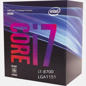 Intel Core i7-8700 Coffee Lake Processor 3.2GHz 8.0GT/s 12MB LGA 1151 CPU