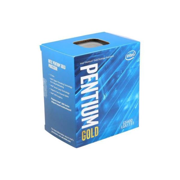 Intel Pentium Gold G5400 Coffee Lake Processor 3.70GHz 8.0GT/s 4MB LGA 1151 CPU
