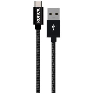 Kanex K181-1109-BK1M DuraBraid Premium USB-C to USB-A Charging Cable