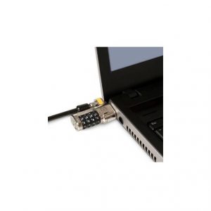 Kensington K64680US ClickSafe Master Coded Combination Ultra Laptop Lock (Black)