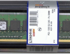 Kingston KVR667D2N5/2G DDR2-667 2GB Memory