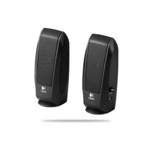 Logitech S120 Wired 3.5mm/2.3 Watts/2.0 Channel Speaker System (Black)
