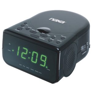 Naxa NRC-176 Digital Alarm Clock Radio with CD Player