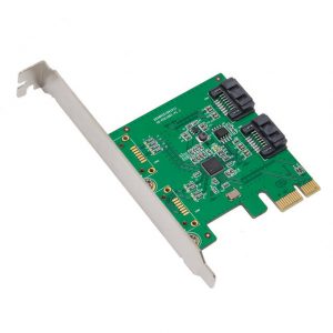 SYBA SY-PEX40039 2-Port SATA3 PCI-Express x1 Controller Card