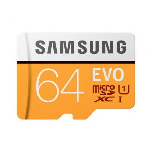 Samsung 64GB EVO MicroSDXC Memory Card w/ Adapter