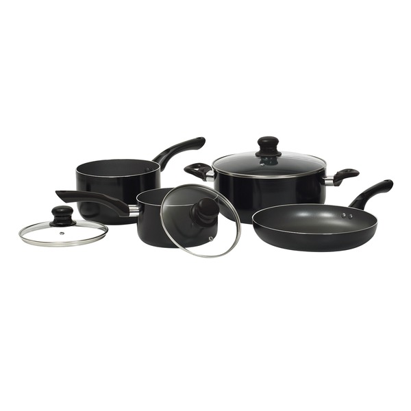 Starfrit 034402-001-SBA2 Starbasix Non-Stick Aluminum 7-Piece Cookware Set Starfrit 034402-001-SBA2 Starbasix Non-Stick Aluminum 7-Piece Cookware Set