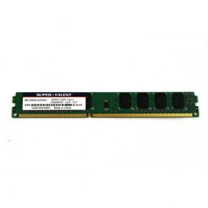 Super Talent DDR3-1333 2GB/256Mx8 CL9 Hynix Chip Very Low Profile Memory
