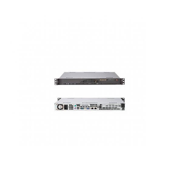 Supermicro CSE-512L-200B 200W Mini 1U Rackmount Server Chassis (Black)