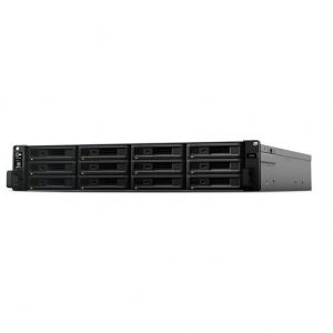 Synology SA3600 12-bay rackmount NAS designed for large-scale data storage