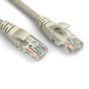 VCOM NP511-3-GRAY 3ft Cat5e UTP Molded Patch Cable (Gray)