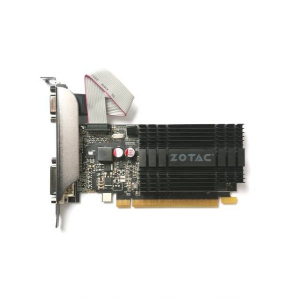 ZOTAC NVIDIA GeForce GT 710 2GB DDR3 VGA/DVI/HDMI Low Profile PCI-Express Video Card