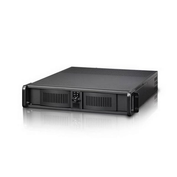 iStarUSA D Storm D-200-FS No Power Supply 2U Compact Stylish Rackmount Server Chassis (Black)