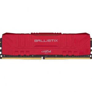Crucial Ballistix DDR4-2666 16GB/2G x 64 CL16 Desktop Gaming Memory (Red)