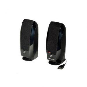 Logitech S-150 Wired USB/1.2 Watts/2.0 Channel Speaker System (Black)