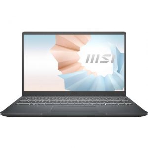 MSI Modern 14 B11MO-207 14 inch Intel Core i5-1135G7 0.9-4.2GHz/ 8GB DDR4/ 512GB NVMe SSD/ Intel Iris Xe/ USB3.2/ Windows 10 Laptop (Carbon Gray)