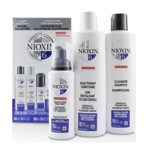 Nioxin Kit 6 For Chemically Treated Hair With Progressed Thinning