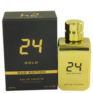 24 Gold Oud Edition Cologne By Scentstory Eau De Toilette Concentree Spray (Unisex)