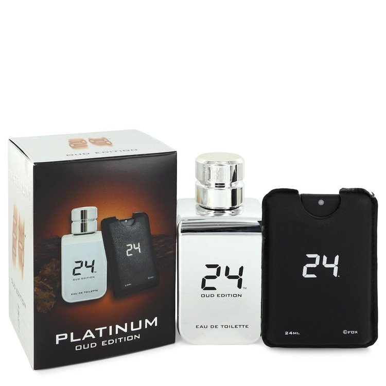 24 Platinum Oud Edition Cologne By Scentstory Eau De Toilette Concentree Spray + 0.8 oz {Pocket Spray (Unisex) 24 Platinum Oud Edition Cologne By Scentstory Eau De Toilette Concentree Spray + 0.8 oz {Pocket Spray (Unisex)