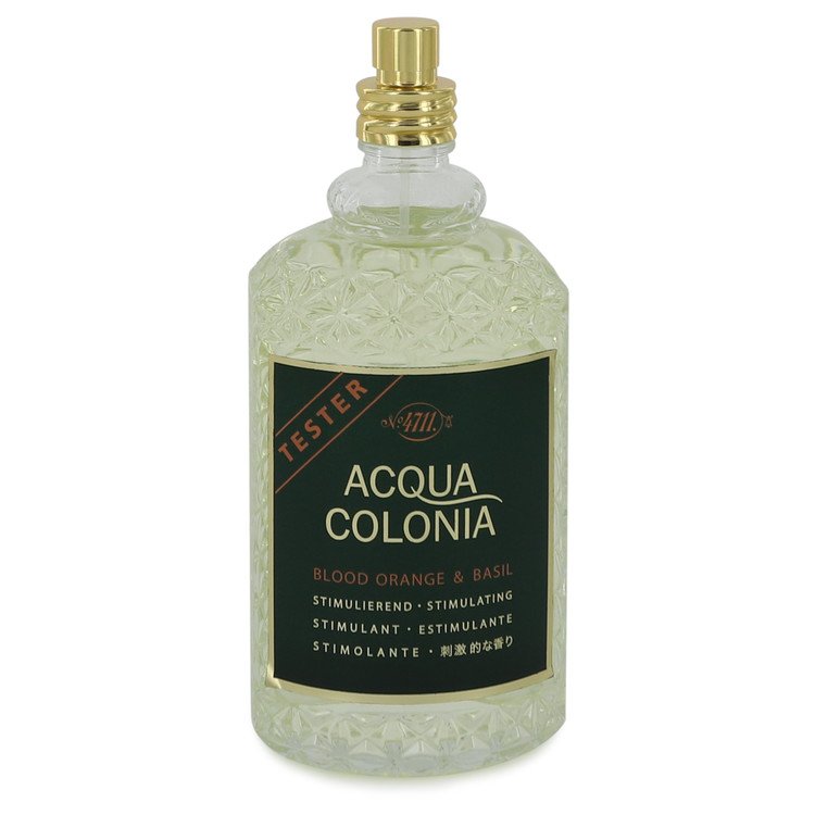 4711 Acqua Colonia Blood Orange & Basil Perfume By 4711 Eau De Cologne Spray (Unisex Tester) 4711 Acqua Colonia Blood Orange & Basil Perfume By 4711 Eau De Cologne Spray (Unisex Tester)