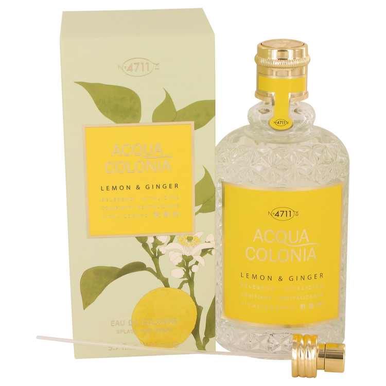4711 Acqua Colonia Lemon & Ginger Perfume By 4711 Eau De Cologne Spray (Unisex) 4711 Acqua Colonia Lemon & Ginger Perfume By 4711 Eau De Cologne Spray (Unisex)