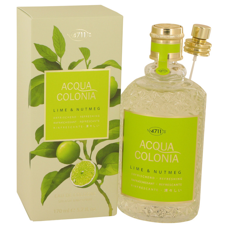 4711 Acqua Colonia Lime & Nutmeg Perfume By 4711 Eau De Cologne Spray 4711 Acqua Colonia Lime & Nutmeg Perfume By 4711 Eau De Cologne Spray