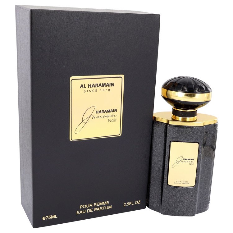 Al Haramain Junoon Noir Perfume By Al Haramain Eau De Parfum Spray Al Haramain Junoon Noir Perfume By Al Haramain Eau De Parfum Spray