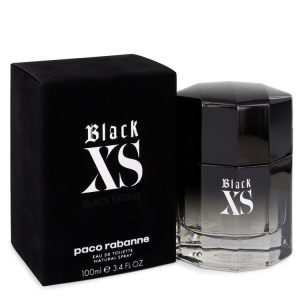 Black Xs Cologne By Paco Rabanne Eau De Toilette Spray (2018 New Packaging)