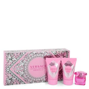 Bright Crystal Absolu Perfume By Versace Gift Set