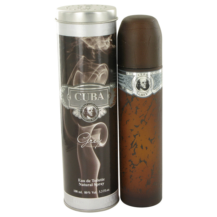 Cuba Grey Cologne By Fragluxe Eau De Toilette Spray Cuba Grey Cologne By Fragluxe Eau De Toilette Spray