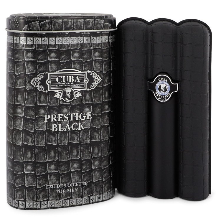 Cuba Prestige Black Cologne By Fragluxe Eau De Toilette Spray Cuba Prestige Black Cologne By Fragluxe Eau De Toilette Spray