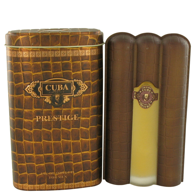 Cuba Prestige Gold Cologne By Fragluxe Eau De Toilette Spray Cuba Prestige Gold Cologne By Fragluxe Eau De Toilette Spray