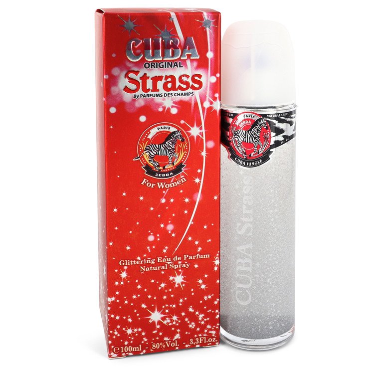 Cuba Strass Zebra Perfume By Fragluxe Eau De Parfum Spray Cuba Strass Zebra Perfume By Fragluxe Eau De Parfum Spray