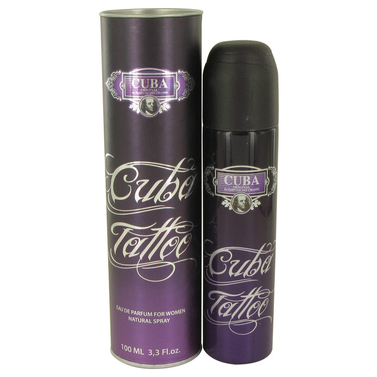 Cuba Tattoo Perfume By Fragluxe Eau De Parfum Spray Cuba Tattoo Perfume By Fragluxe Eau De Parfum Spray