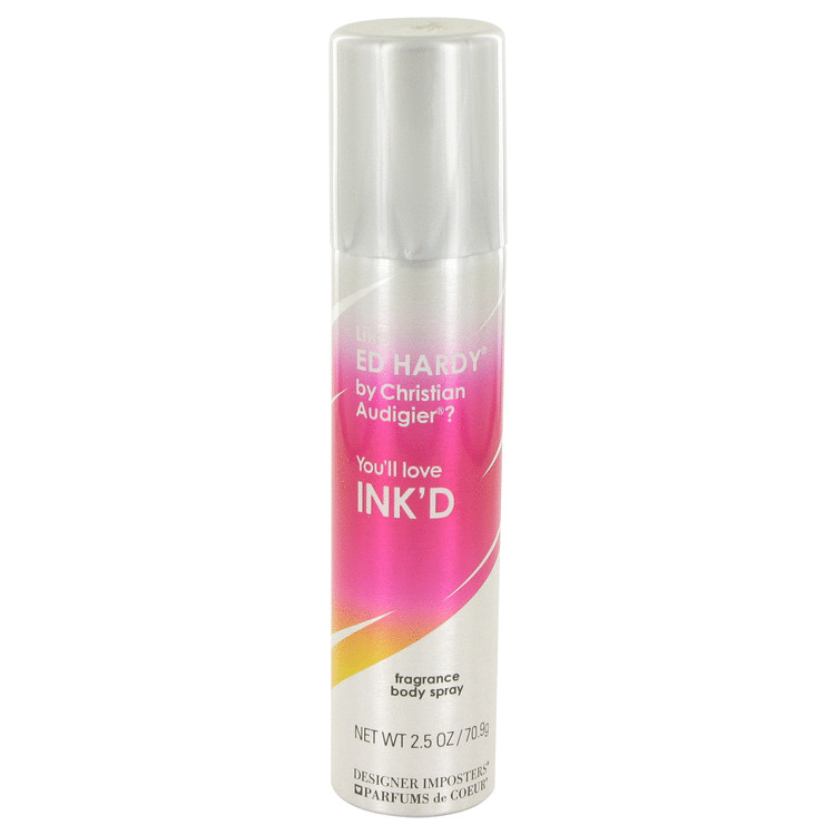 Designer Imposters Ink'd Perfume By Parfums De Coeur Body Spray Designer Imposters Ink'd Perfume By Parfums De Coeur Body Spray