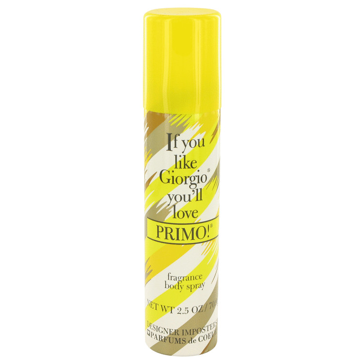 Designer Imposters Primo! Perfume By Parfums De Coeur Body Spray Designer Imposters Primo! Perfume By Parfums De Coeur Body Spray