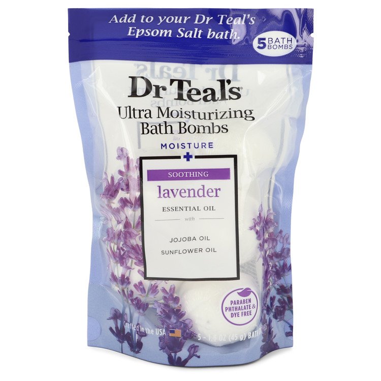 Dr Teal's Ultra Moisturizing Bath Bombs Cologne By Dr Teal's Five (5) 1.6 oz Moisture Soothing Bath Bombs with Lavender Dr Teal's Ultra Moisturizing Bath Bombs Cologne By Dr Teal's Five (5) 1.6 oz Moisture Soothing Bath Bombs with Lavender