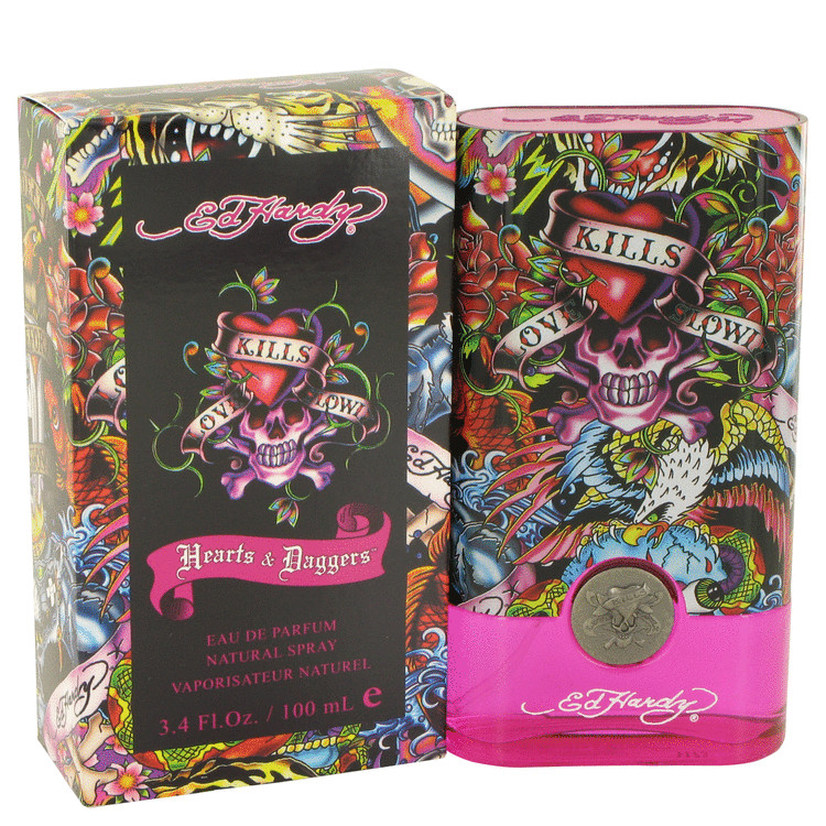 Ed Hardy Hearts & Daggers Perfume By Christian Audigier Eau De Parfum Spray Ed Hardy Hearts & Daggers Perfume By Christian Audigier Eau De Parfum Spray