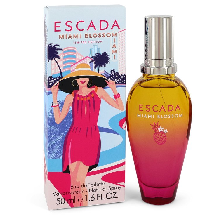 Escada Miami Blossom Perfume By Escada Eau De Toilette Spray Escada Miami Blossom Perfume By Escada Eau De Toilette Spray