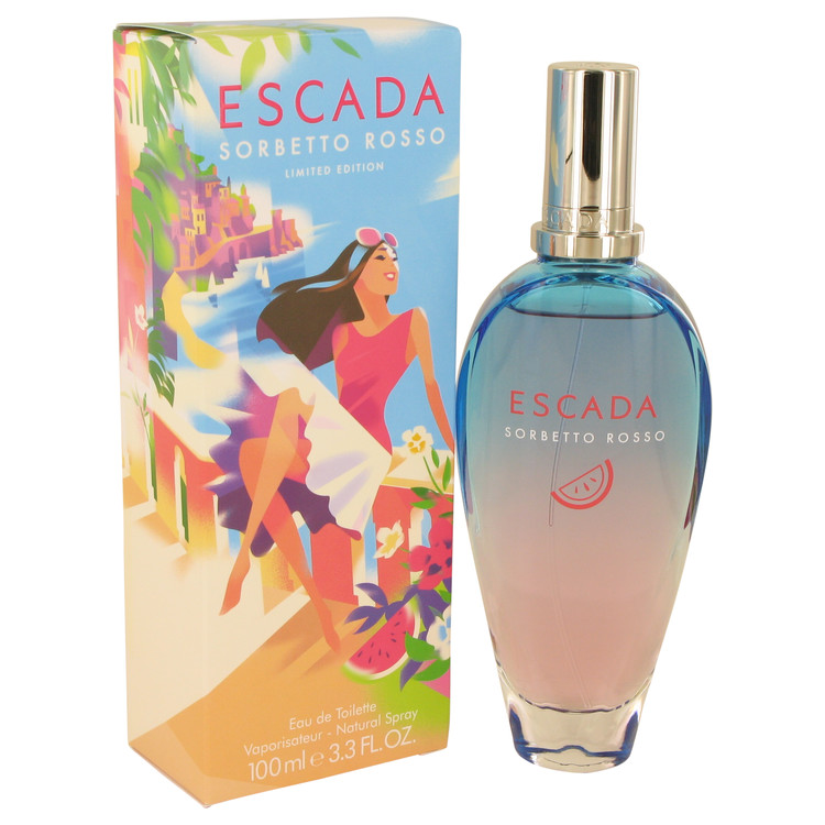 Escada Sorbetto Rosso Perfume By Escada Eau De Toilette Spray Escada Sorbetto Rosso Perfume By Escada Eau De Toilette Spray