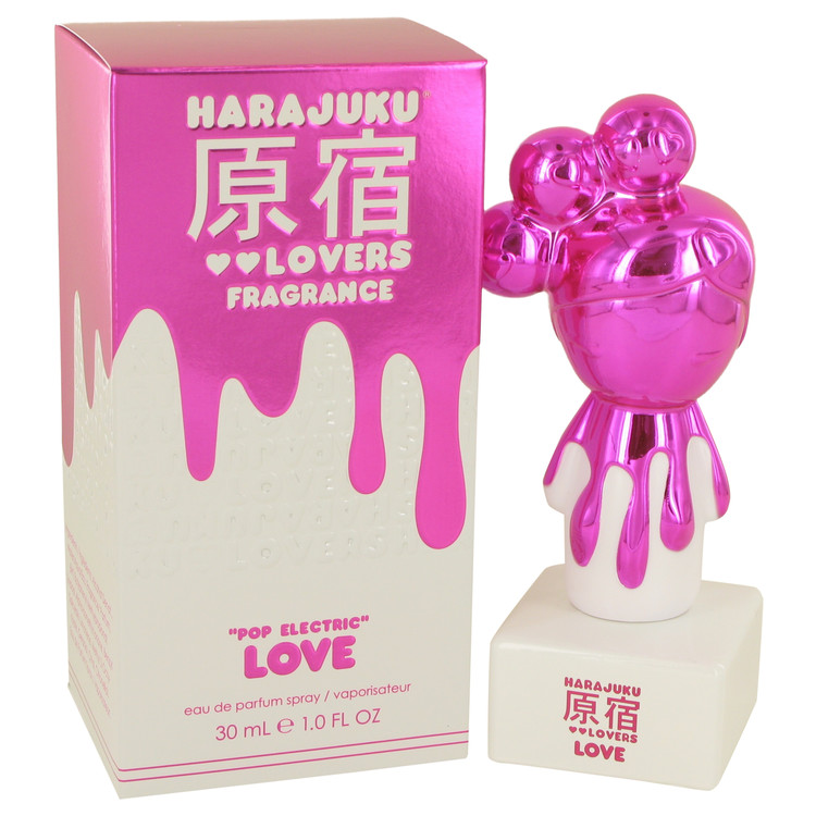Harajuku Lovers Pop Electric Love Perfume By Gwen Stefani Eau De Parfum Spray Harajuku Lovers Pop Electric Love Perfume By Gwen Stefani Eau De Parfum Spray
