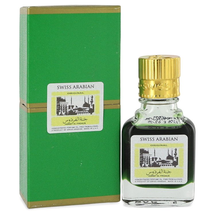 Jannet El Firdaus Cologne By Swiss Arabian Concentrated Perfume Oil Free From Alcohol (Unisex Green Attar) Jannet El Firdaus Cologne By Swiss Arabian Concentrated Perfume Oil Free From Alcohol (Unisex Green Attar)